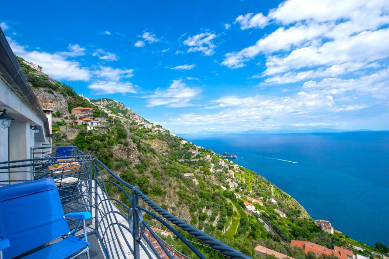 Amalfi Coast Mareblu Lejlighed Furore Eksteriør billede