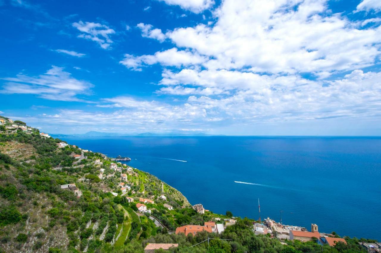 Amalfi Coast Mareblu Lejlighed Furore Eksteriør billede